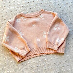 Ziggy Lou Pullover Sweater Goldie Coral 2-3Y